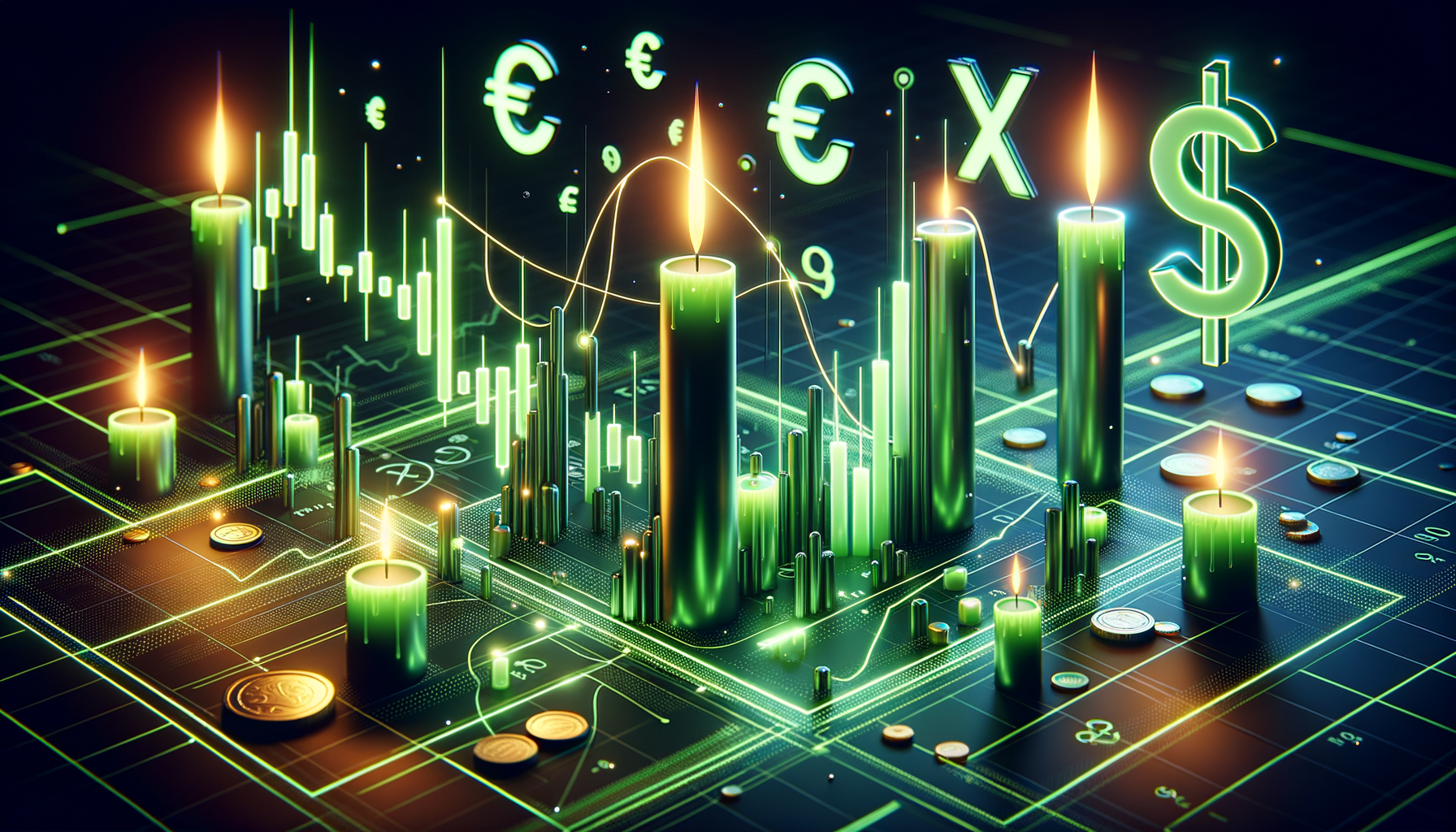 Euro Faces Pressure as ECB Considers Rate Adjustments Amid Economic Slowdown